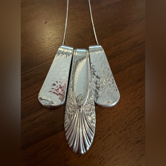 Handmade Jewelry - Silverware Pendant Necklace
